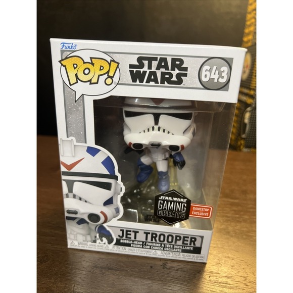Funko Pop! Vinyl: Star Wars - Jet Trooper‎ - GameStop (Exclusive) #643